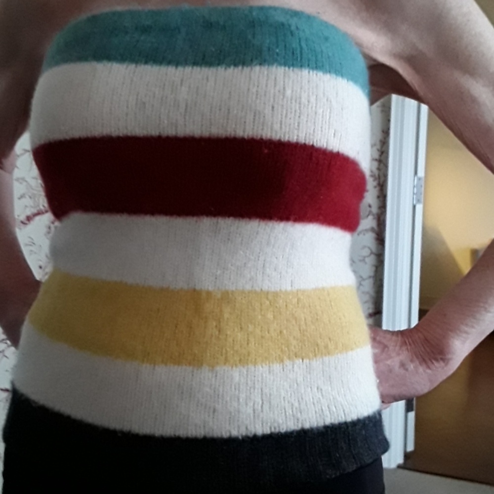 Ralph Lauren Rugby strapless top